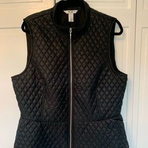 NWT White House Black market quilted vest